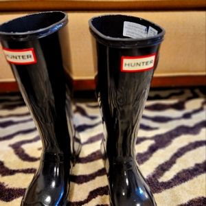 Kids gloss rain boots